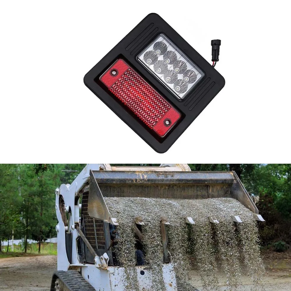 Skid Steer Light LED Tail Light Plastic And Glass Materials Simple Installation User-friendly Design For Bobcat 553