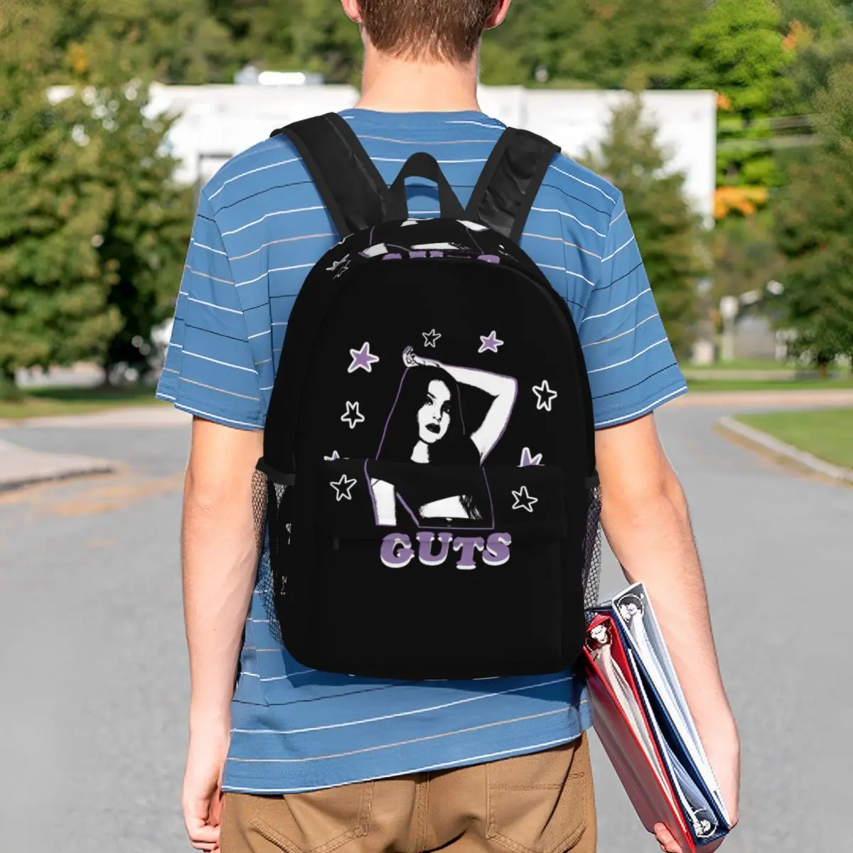 Olivia Guts World Tour Backpack Student BookBag Men Women School Bag Computer Shoulder Bags