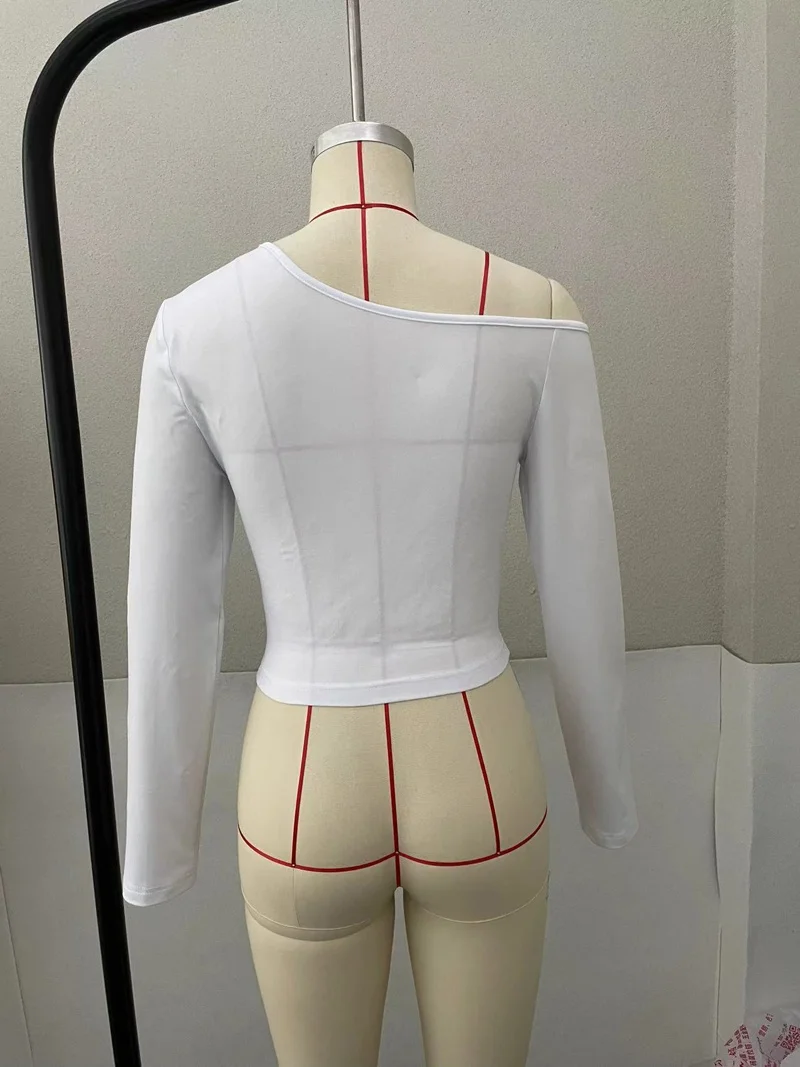 

Укороченный топ, пуловеры большого размера, спортивные женские пояса, Pointelle, милый готический рок, с низким воротом, блестящий трикотаж, однотонный, с бахромой, нейтральный цвет