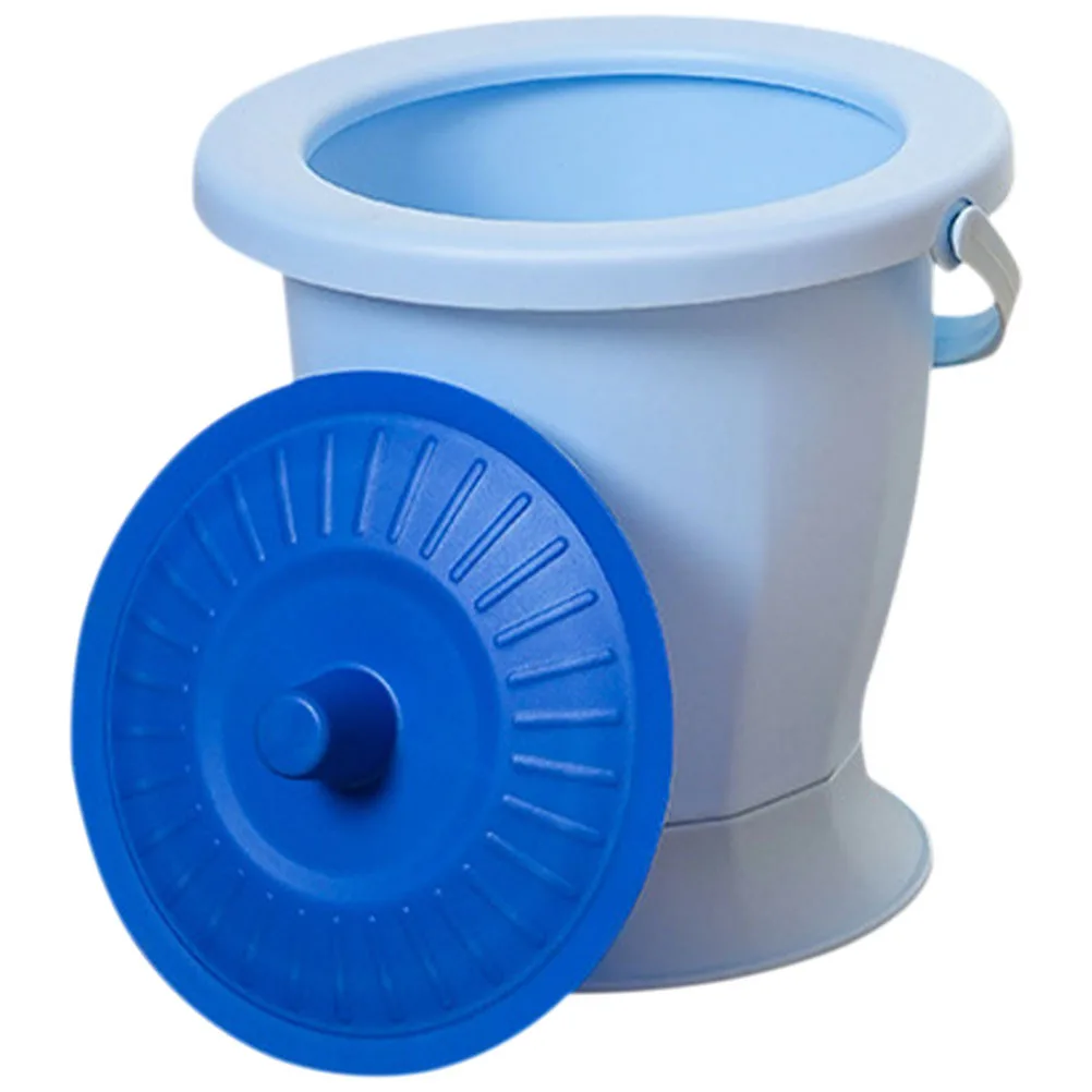 

Plastic Spittoon Urinal Portable Toilet for Bedroom Sturdy Reusable Urine Pot for Disabled Senior Easy Carry Bedpan Smooth Edges