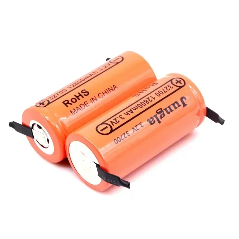 Daweikala 32700 Lifepo4 แบตเตอรี่ 3.2V12800mAh + แผ่นนิกเกิลแบตเตอรี่ชาร์จแบตเตอรี่ลิเธียมเหล็กฟอสเฟตพร้อมสกรู