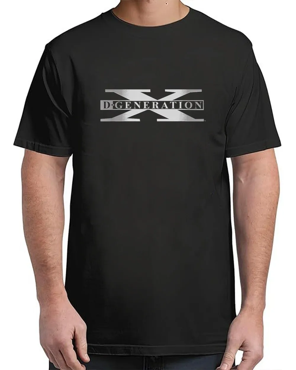 D-generation X For Men And Women T-Shirt Vibe for Adults black tee