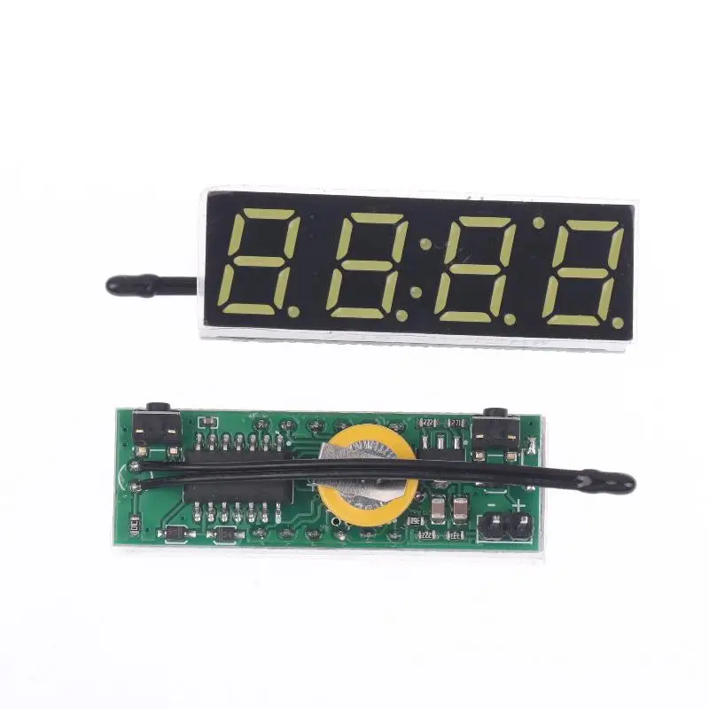 NEW Digital Clock Temperature Voltage Module DIY Time/Thermometer/Voltmeter Car Clock Modification RX8025T Chip