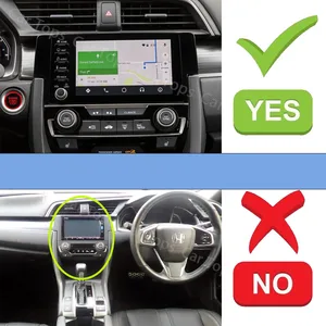 Auto Montage für Honda Civic, 10. Gen, 2016-2021, FC, FK, 2019, mobile Unterstützung, Unterstützung fester Bildschirm, Schwerkraftunterstützung, automatisches Zubehör 10 Hauptverkaufszellen Civic G10 Support - №5