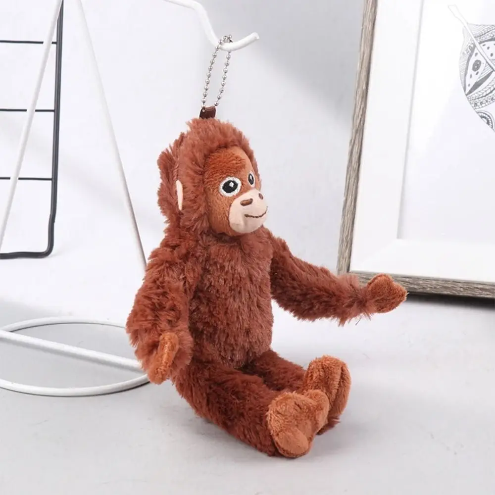 Cartoon Gorilla Cartoon Gorilla Chimpanzees Monkey Stuffed Chimpanzees Monkey Pendant Animal Cute Gorilla Keychain