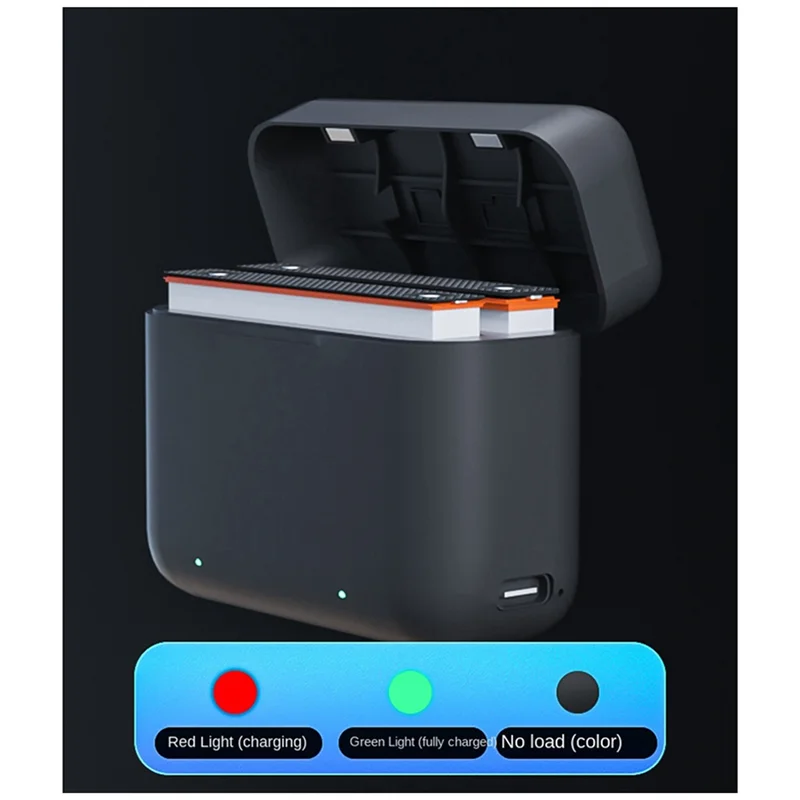 

Для Insta360 X3 аккумулятор, зарядное устройство для быстрой зарядки, 1800 мАч, панорамная экшн-камера, аккумуляторный отсек, запасные части A