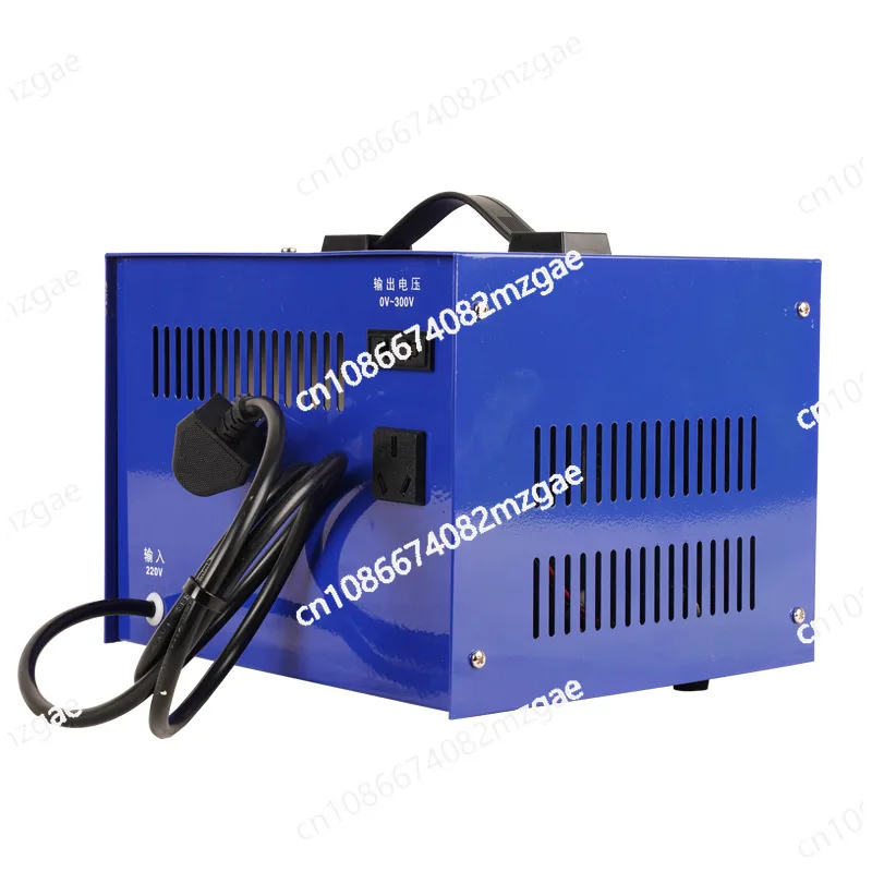 Single-phase isolated voltage regulator 220v AC contact type 0-300v adjustable STG-500W voltage regulating transformer