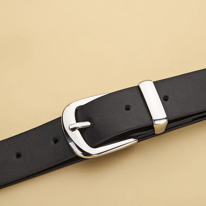 Neuer stilvoller schmaler Taillengürtel für Männer und Frauen, PU-Material – einfache, lässige, elegante Gürtel in einfarbiger Farbe, perfekt für Jeans und Kleider – Detail 10