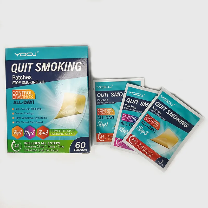 

2026 Smoking Cessation Patch with Herbal Extract for Soothing Quit Smoking