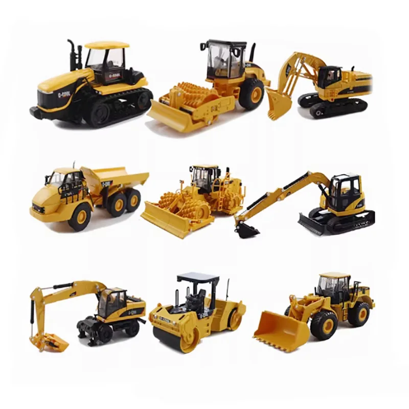 C-COOL 1:64 Scale Simulation Engineering Vehicle Model Alloy Diecast Finished Product Collection Multiple Styles Static Model