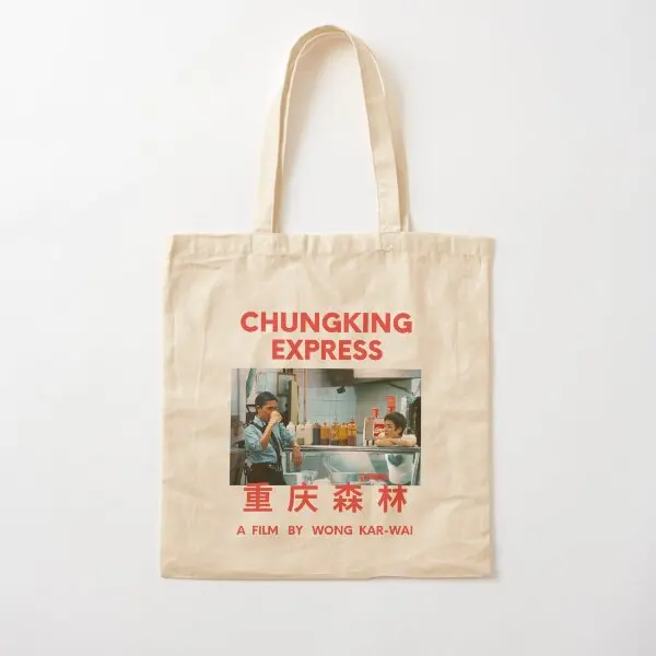 Chungking Express Wong Kar Wai Cotton Canvas Bag Foldable Ladies Designer Grocery Women Fabric Fashion Tote Shopper Handbag