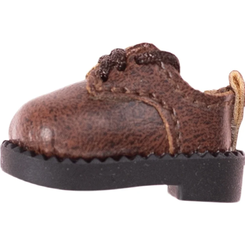 OB11 Babyschuhe matte runde Zehen kleine Lederschuhe große Zehenschuhe flache Schuhe GSC 12 Punkte BJD p9 A Si 2.0 Schuhe süß und exquisit