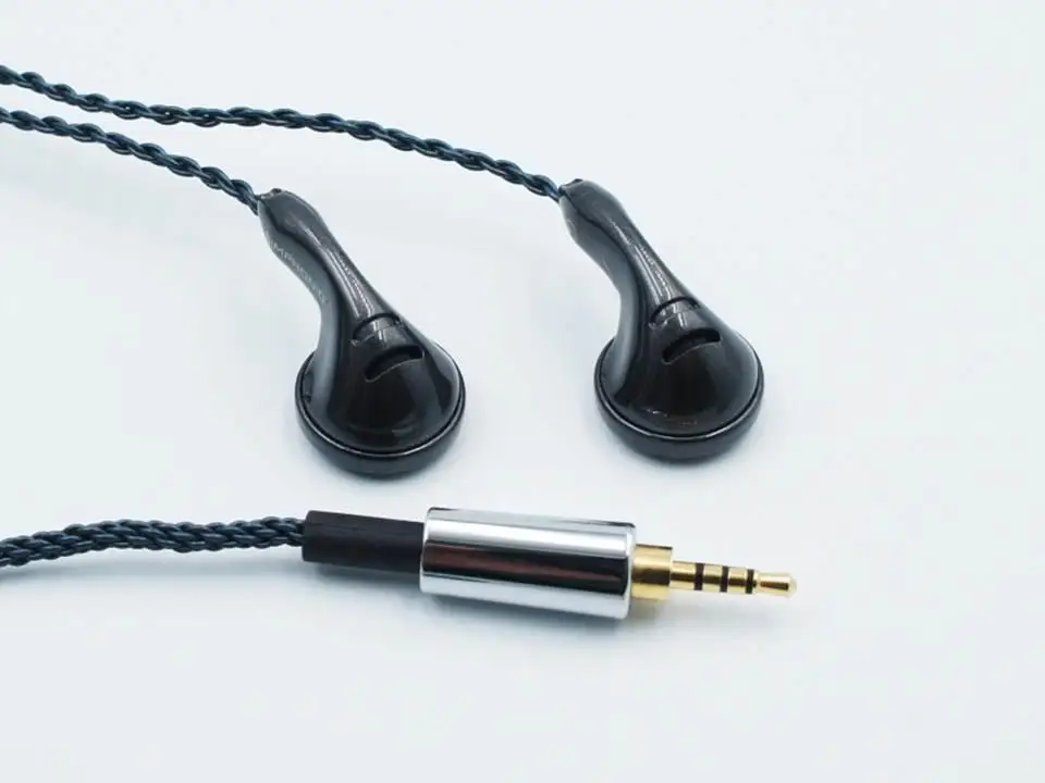 SimPhonio Dragon D3 controlador dinámico Monitor de música HiFi DJ estudio Audiophile auriculares cabeza plana PK2 BK