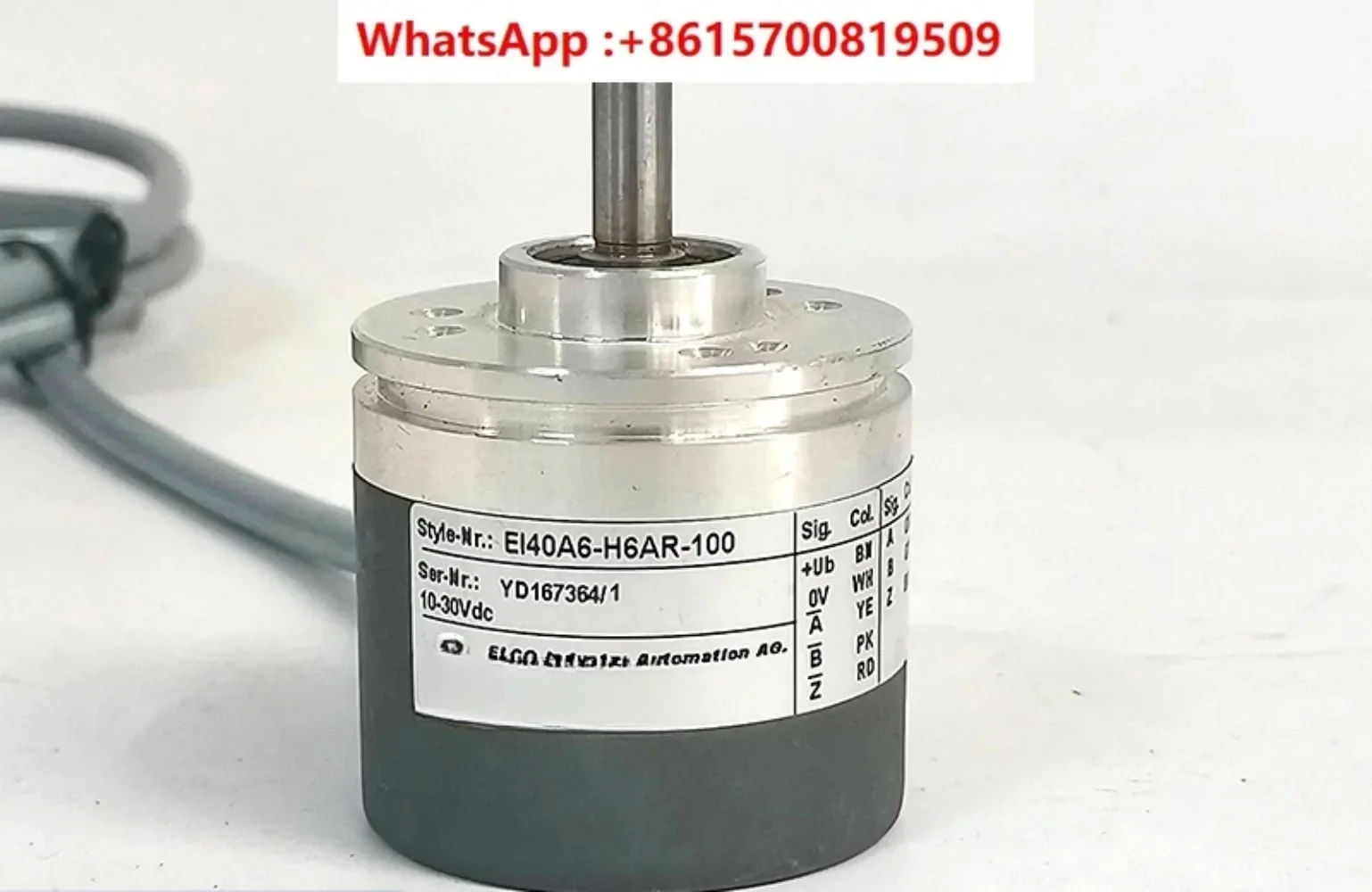 

Encoder EL40A6-P6AR-1000-H4BR-L5AREI40P8EC40A6