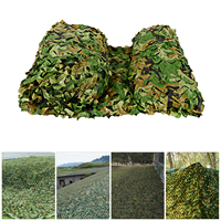 6*4m Camouflage Netting Camo Army Net Camping Military Hunting Woodland Leaves Outdoor Camouflage Net