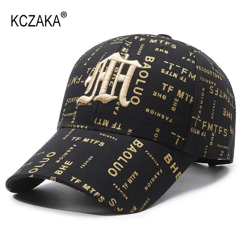 

Brand New Mens Baseball Cap Casual Cotton Letter Embroidered Print Snapback Caps Outdoor Umpire Dad Hats Sun Hats Adjustable