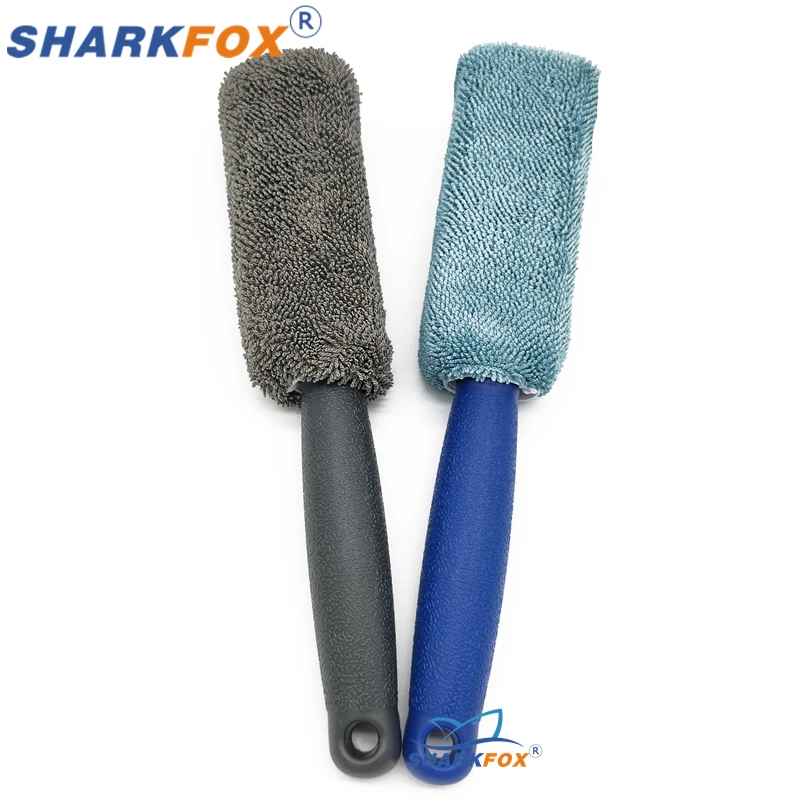 Wheel Hub Brush Ultra Fine Fiber Cleaning Brush Scratch Free Tire Brush General Automotive Tire Cleaning Accessories