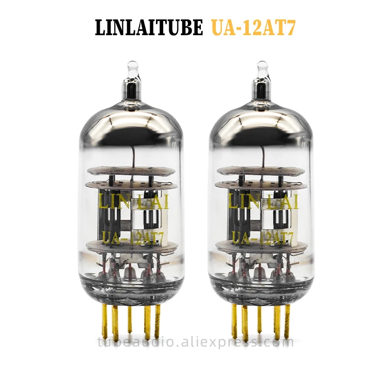 New Linlaitube Electron Tube UA-12AT7 Repalce ECC81 Vacuum Tube for Audio Equipment