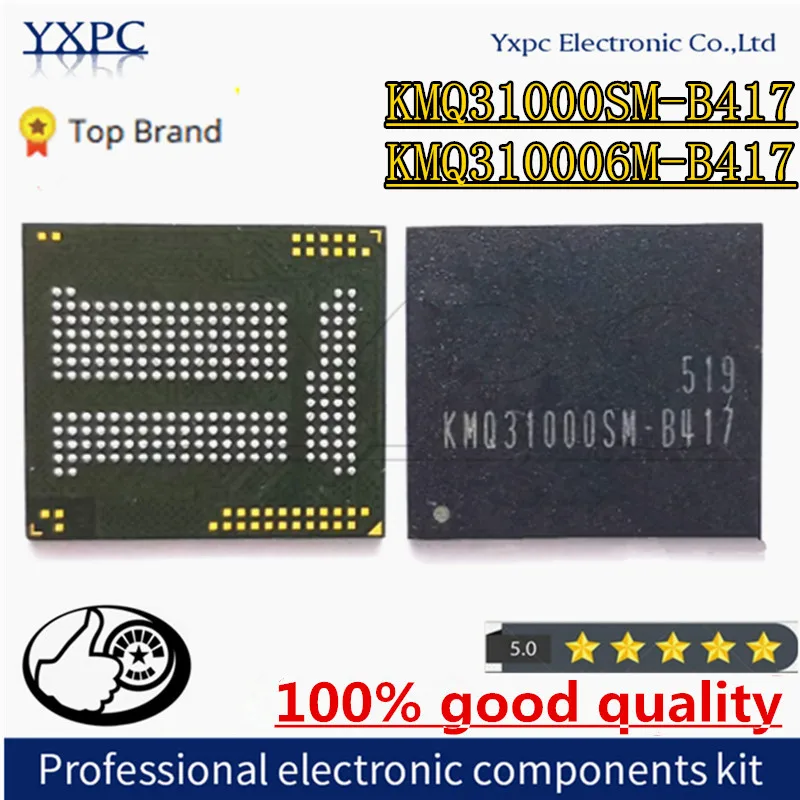 

KMQ31000SM-B417 KMQ310006M-B417 KMQ31000SM B417 KMQ310006M B417 16G BGA221 EMCP 16GB Memory IC Chipset With Balls