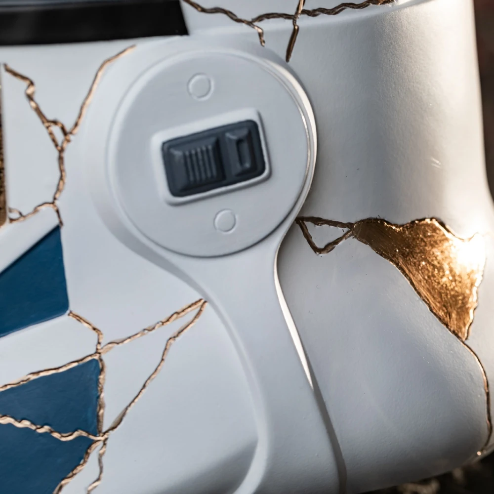 Xcoser SW Ahsoka Captain Enoch Helmet Mask Cosplay Props Replicas Resin Adult Halloween