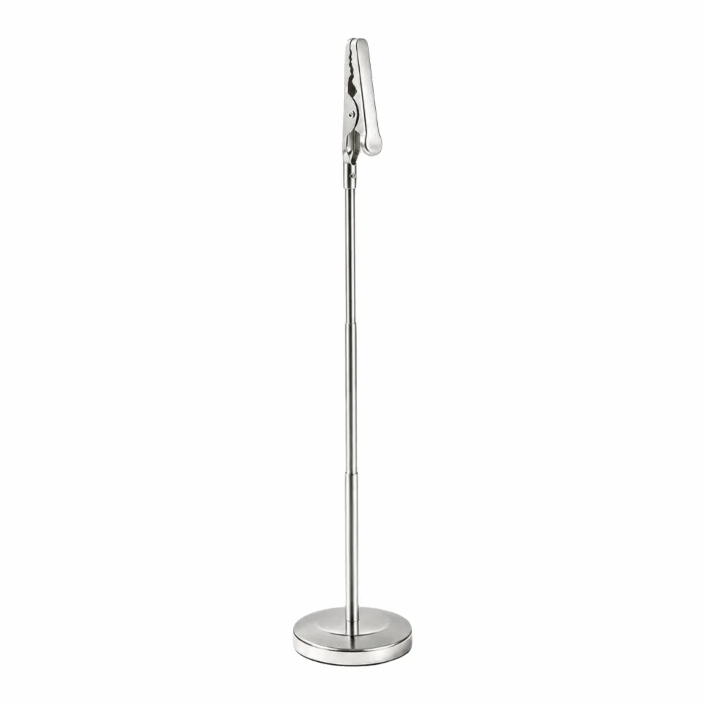 Metal Table Card Holder Adjustable Height Retractable Table Number Holder Alligator Clip Photo Note Stand Wedding Banquet