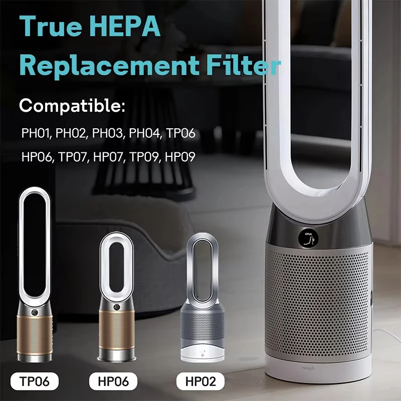 2 In 1 Filter For Dyson TP04 HP04 TP07 TP06 HP06 PH02 PH01 PH03 PH04 HP09 TP09 HP07 Air Purifier H13 True HEPA and Carbon Filter view 2