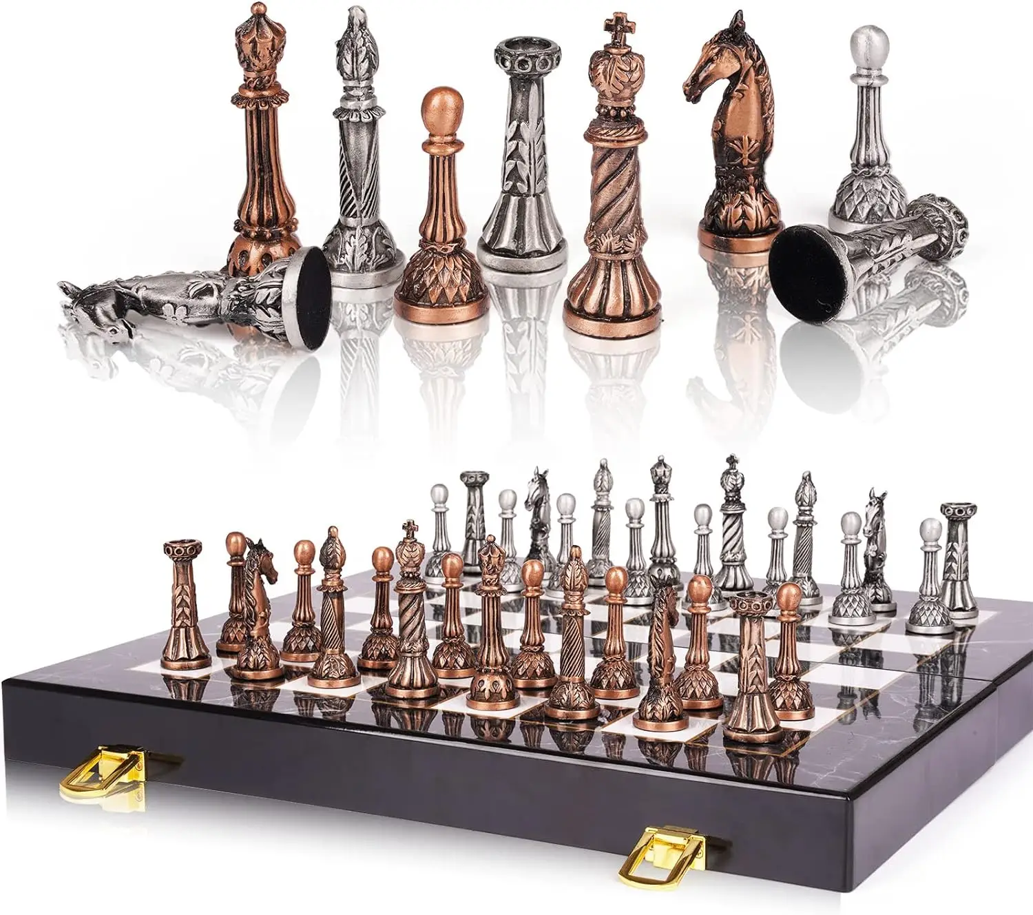 conjunto-de-xadrez-de-metal-para-adultos-e-criancas-jogo-de-tabuleiro-xadrez-de-marmoreio