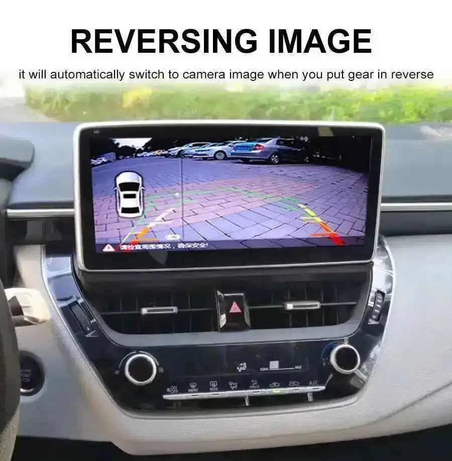 Carplay pour Toyota Corolla 2020 Navigation DSP 4G lecteur vidéo multimédia HU 1920*720 10.25 pouces Android 15 qled écran stéréo