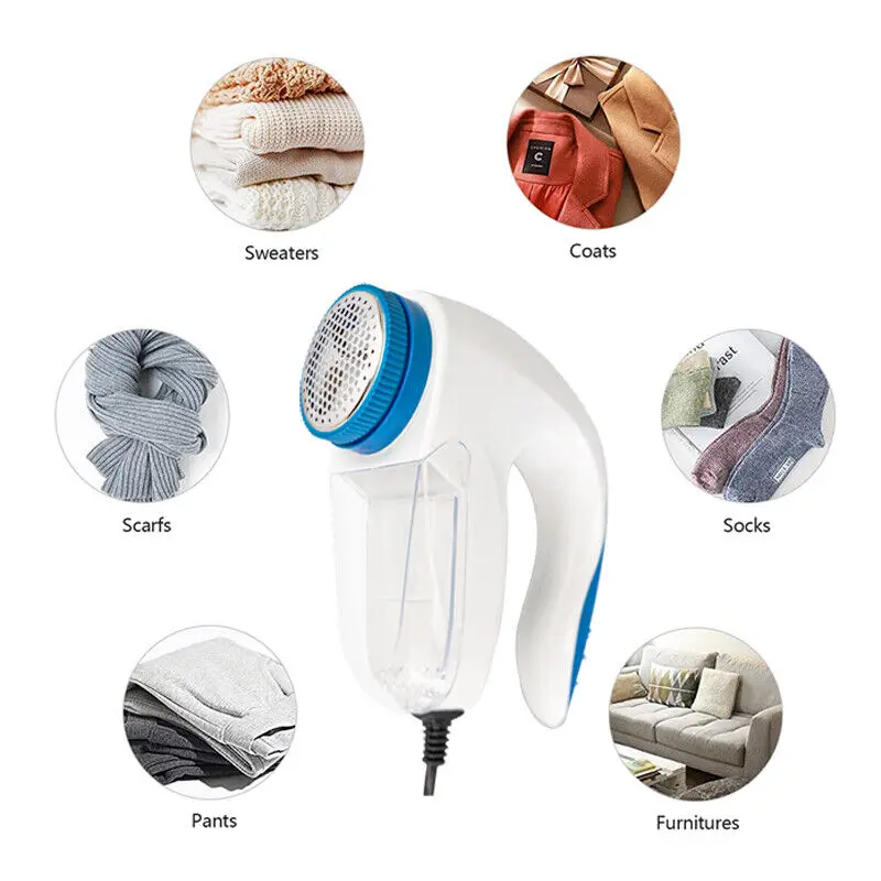 

Electric Clothes Lint Pill Fluff Remover Fabrics Sweater Fuzz Shaver Household