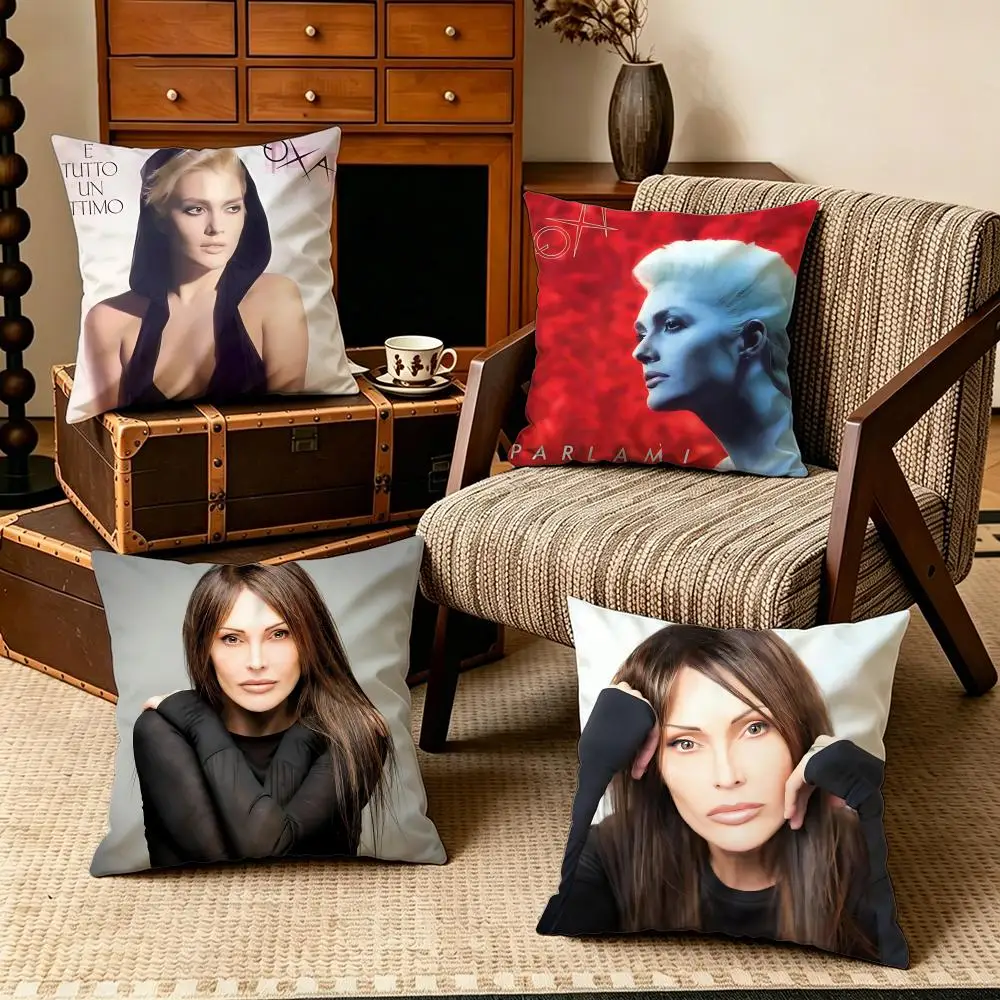 Celebrity-Anna OxaS Cushion Cover Soft Velvet Cushion Cover Set 4Pcs 50x50 45x45 Zipper Pillowcase for Home Decor