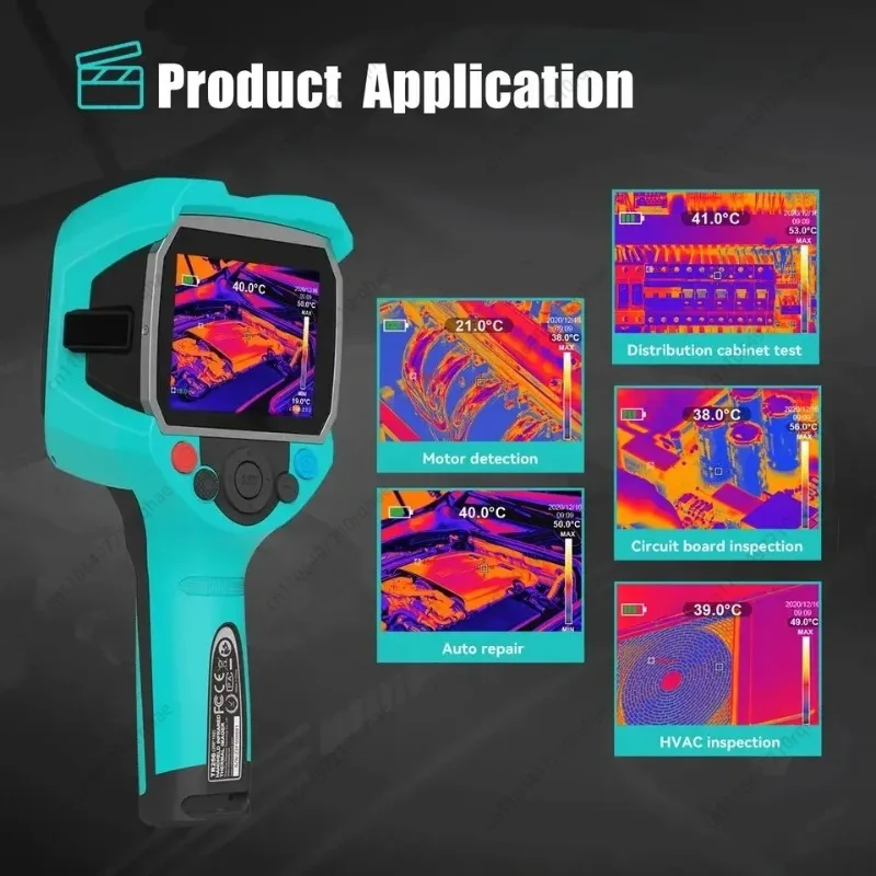 كاميرا التصوير الحراري TR256C 256x192 - 2023 مقياس مسافات ليزر جديد 20 مترًا مع نظام تحديد المواقع WIFI Type-C #5