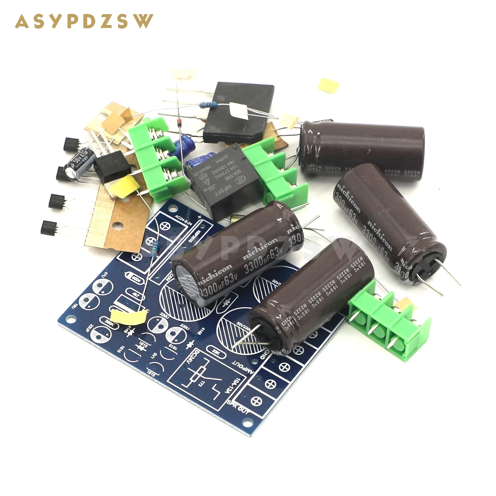 Блок питания MONO-выпрямителя серии L-MX с защитой динамиков DIY Kit/Готовая плата