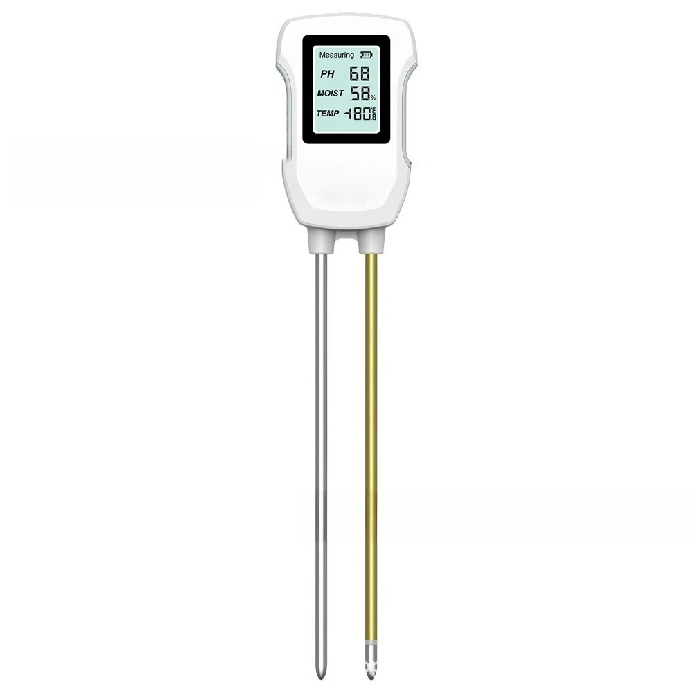 digital soil detector three-in-one pH value temperature and humidity detection potting horticulture soil detection