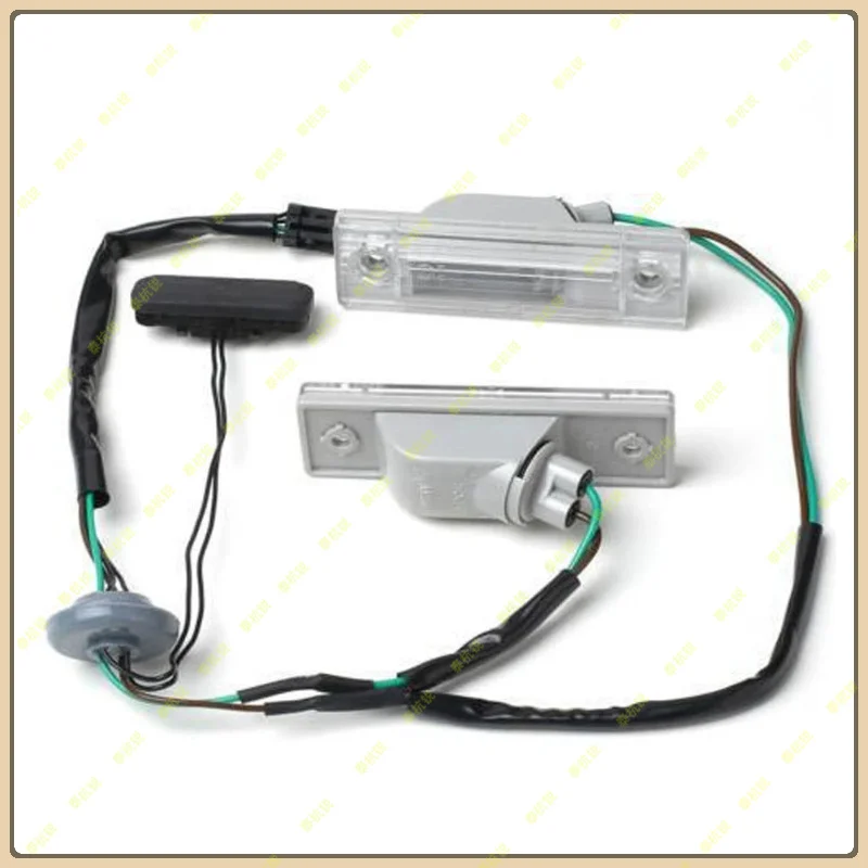 95961097 Rear Car License Plate Light Lamp W/ Trunk Release Switch Lock Tailgate Lid Button For Chevrolet Chevy Cruze Orlando
