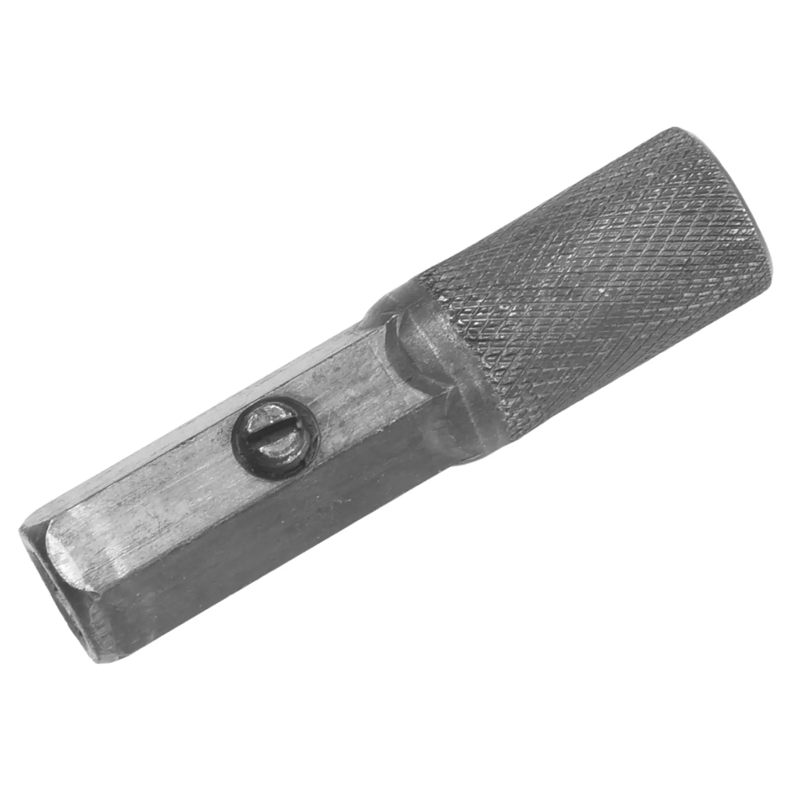 M10 To 1 4 Adapter 1 4'' 6.35mm M10 Hex Shank Adapter Hexagonal Handle Interface Metal Adapter Silver Color Workshop Use