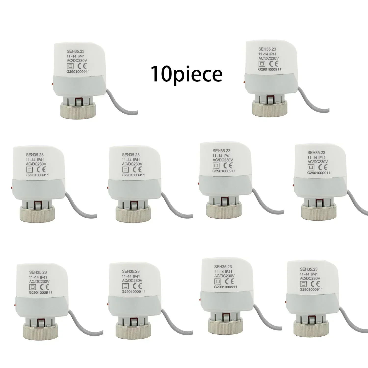 Coletor a30 230v normalmente fechado, atuador térmico elétrico, cabeça de motor de acionamento termoelétrico para encanamento, aquecimento por piso radiante ufh