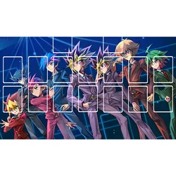 For Yu-Gi-Oh Cards Playmat Single Double Person Classic Dark Hole Mat Card Pad Playmat YGO KMC TCG Madolche Queen Tiara Fraise