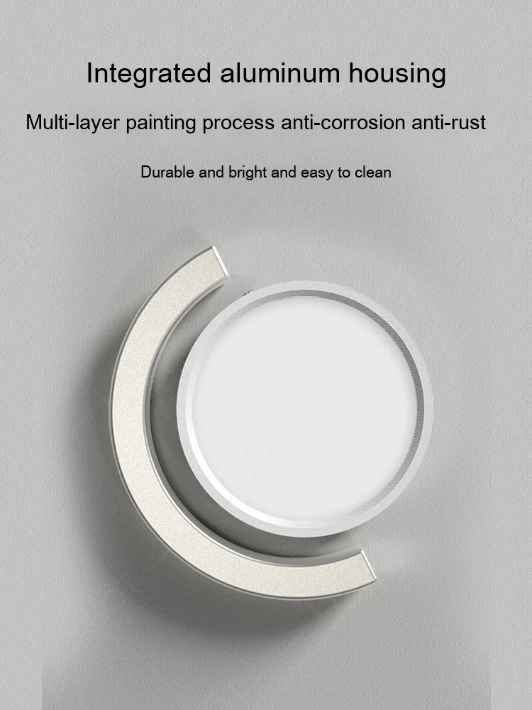 Factory Outlet LED Rounded Ultra-thin Surface Mounted Anti-glare Ceiling Lamp Downlight Spotlight for Indoor Lighting