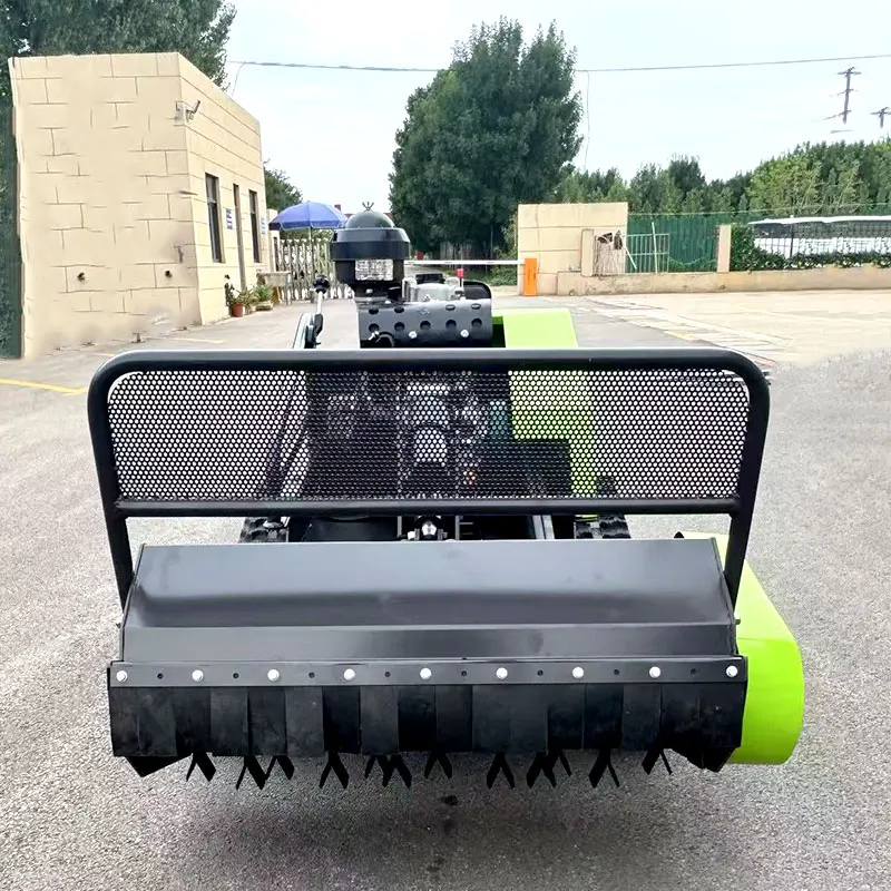 الملاحة جزازة العشب الذكية الروبوتية ذاتية الدفع الصناعية الصف 24 فولت ماكينة تشذيب العشب الأوتوماتيكية اللاسلكية محرك 173cc