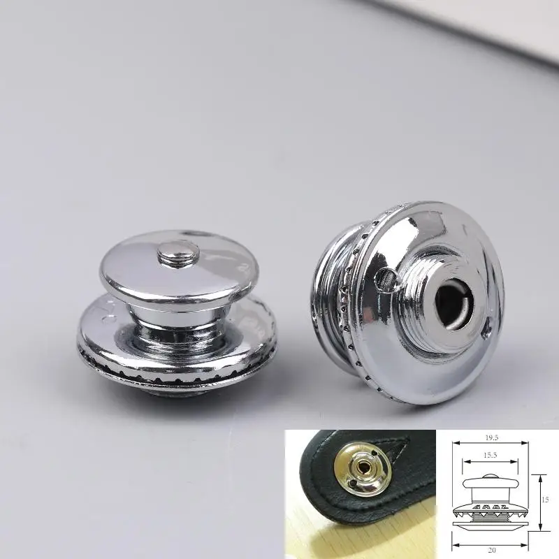 Stainless Steel Snaps Fastener 20Pack Canvas Replacement Parts Rust Resistant Buckle for Boat RV Awning Canvas
