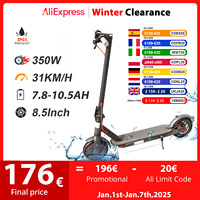 JUICEASE 7.8-10.5AH Electric Scooter 350W 31KM/H Foldable Electric Kick Scooter 8.5 Inch APP Smart Escooter for Adults