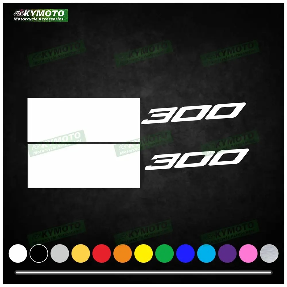 

For ninja300 ninja 300 motorcycle accessories decals fairing decoration fuel tank engine logo reflective waterproof sticker