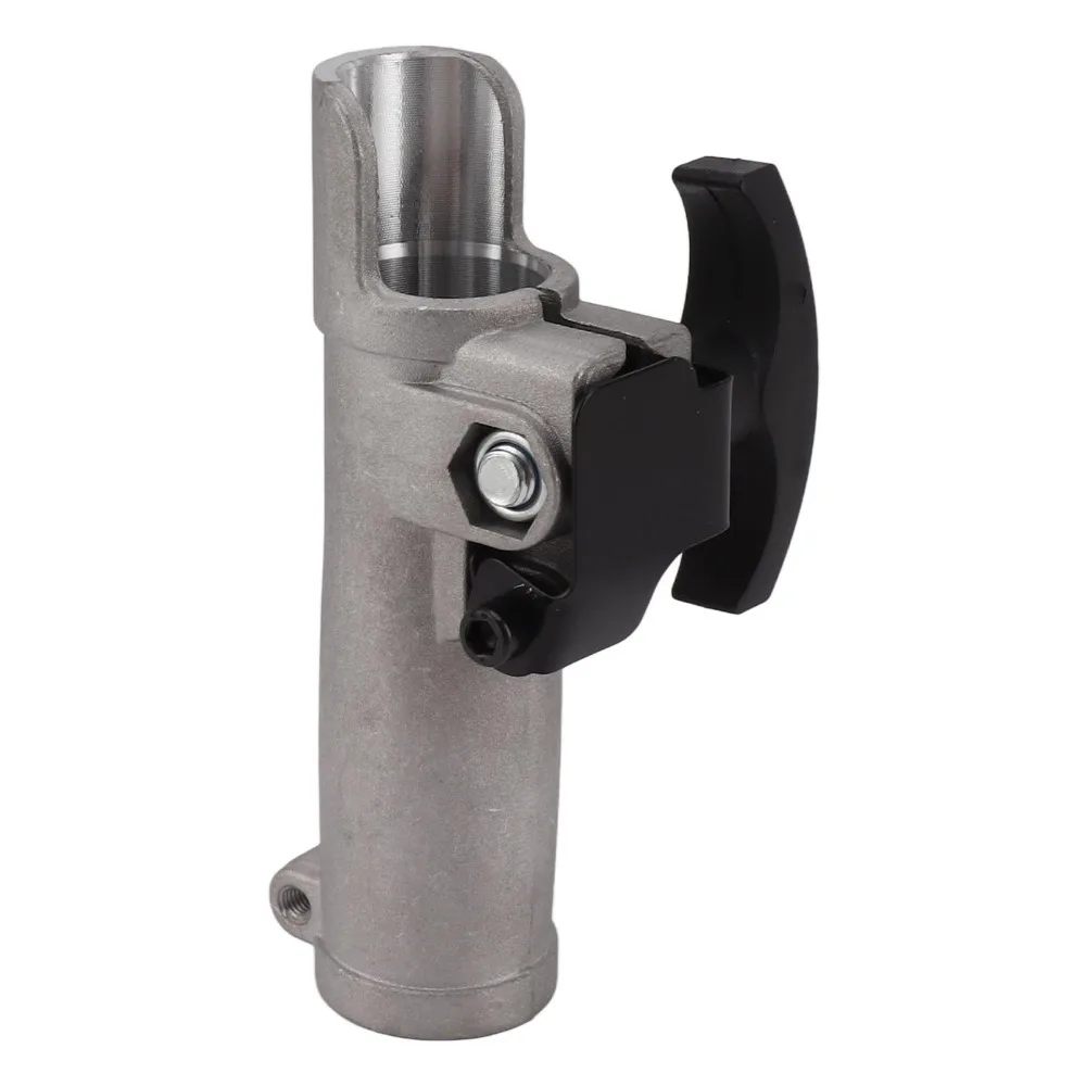 7 Spline Shaft Connector Join Clamp Aluminum Joining Clamp Brush Cutter Shaft Connector Silver Cutting Attachment