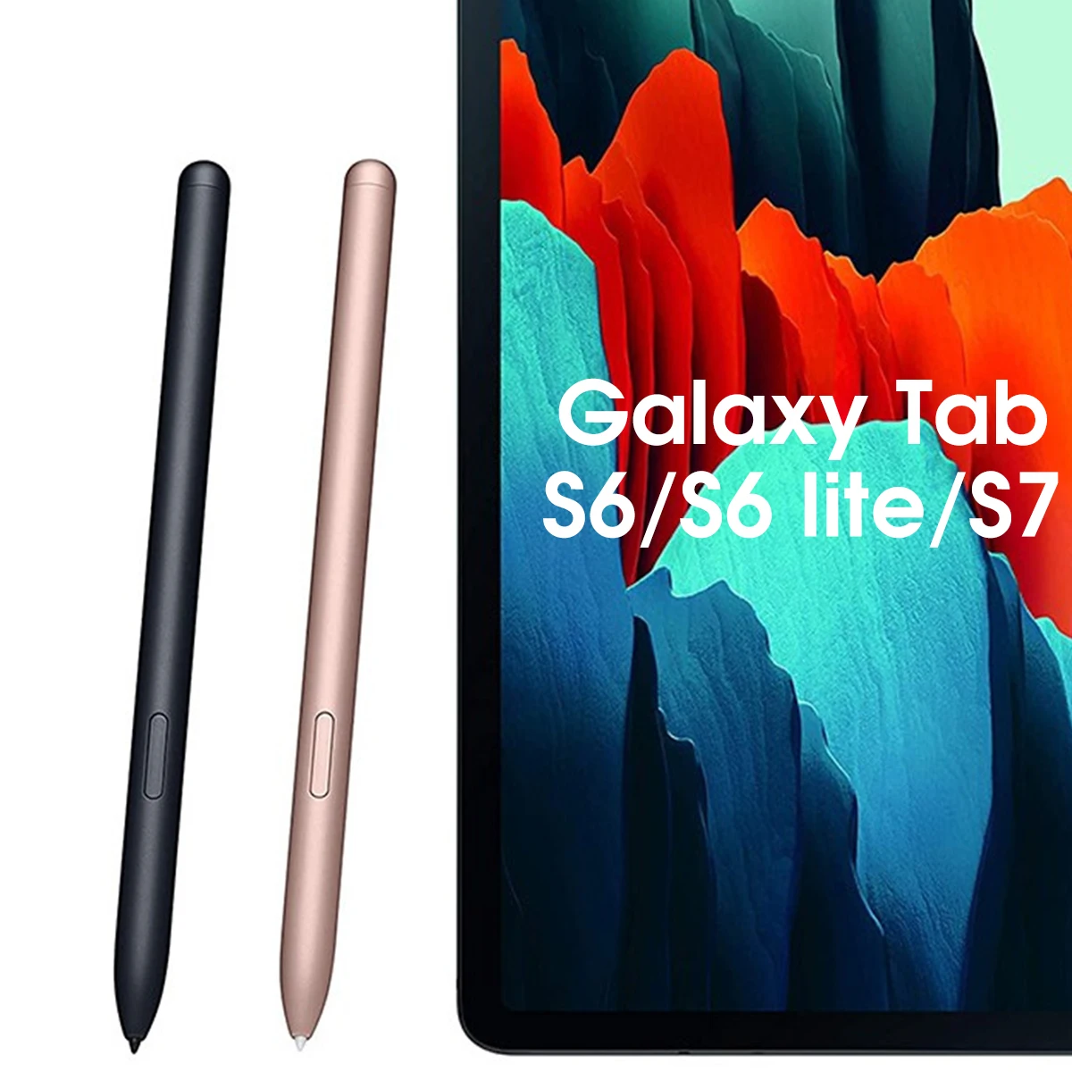 

Стилус для планшетов Samsung Galaxy Tab S6/S7 Lite, активный стилус для Galaxy Tab S6, емкостный стилус для сенсорных экранов