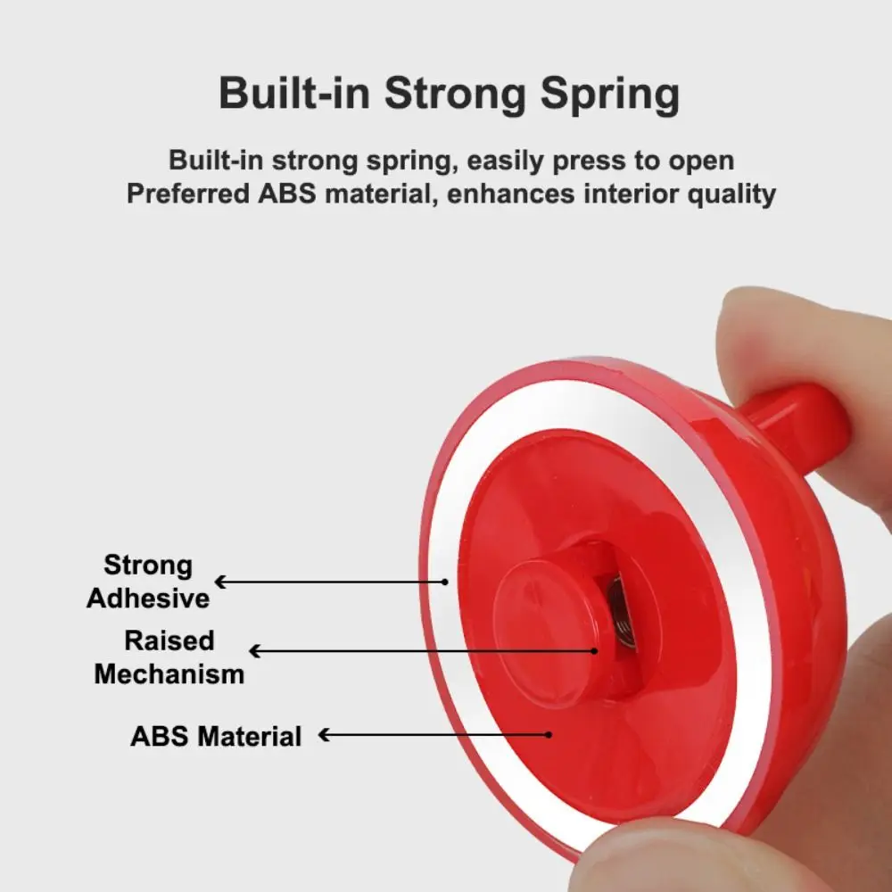 Universal Car Push Start Button Cover ABS Cool Starter Engine Cover Anti-Scratch Ignition Protective Cover Auto Accessory