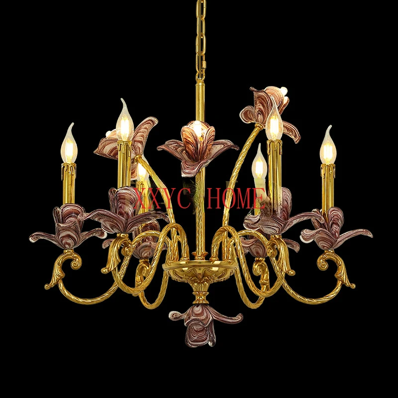 

Bronze Austrian style medieval chandelier luxury corridor foyer lighting fixtures