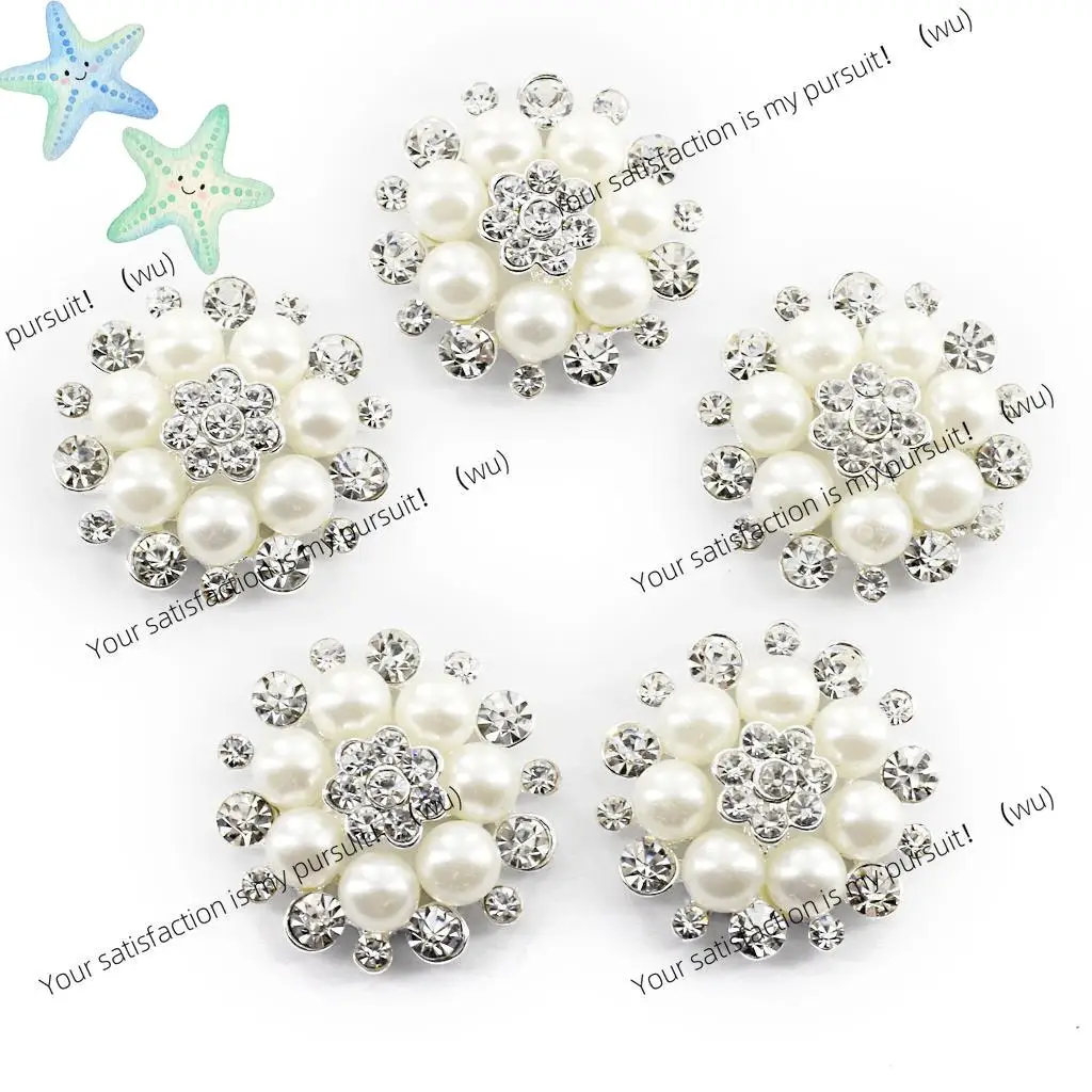 5pcs Shiny Vintage Button Buttons for Curtains Coat Clothes Shoes
