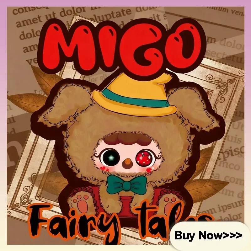 Migo خرافة سر أفخم صندوق أعمى لطيف الكرتون رفيق دمية زخرفة قلادة رائعة مفاجأة صندوق غامض هدية عيد ميلاد #1