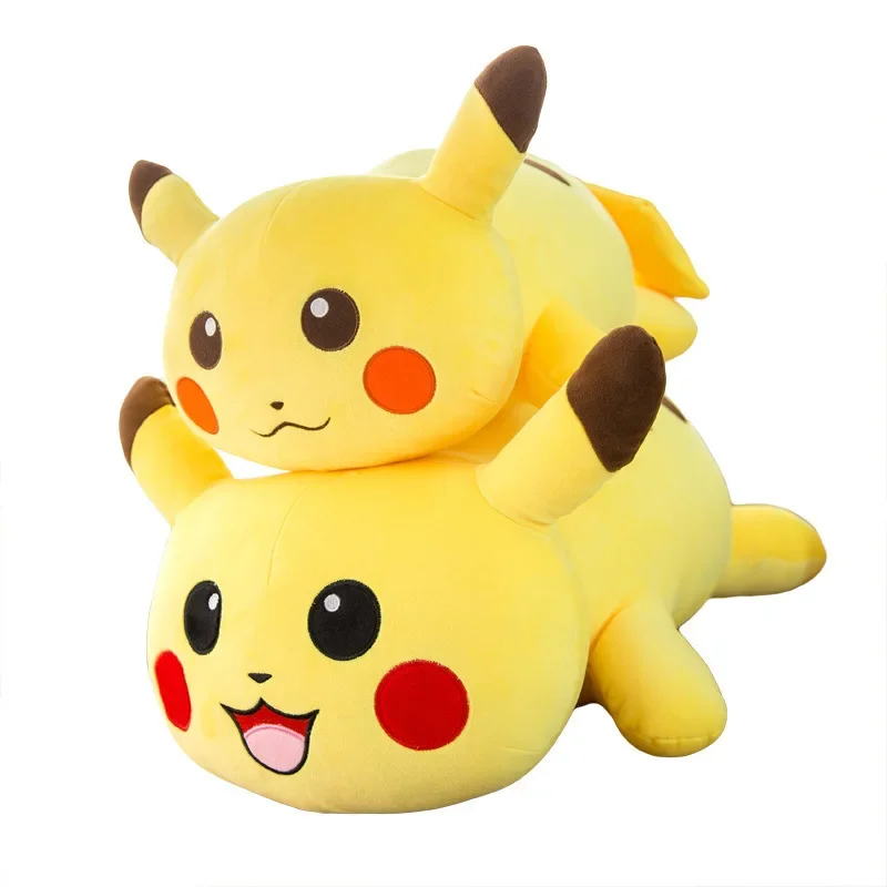 

70cm Pokemon Pikachu Plush Toys Kawaii Anime Long Pikachu Plush Doll Soft Stuffed Cartoon Pillow Birthday Gift For Kid