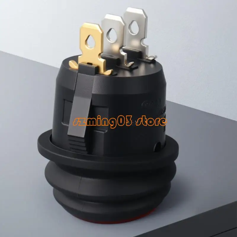 H9EC العروض العالية IP65 المفاتيح الكهربائية 220V 16A أسود 2 أعمدة تشغيل/إيقاف
